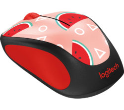 LOGITECH  Watermelon M238 Wireless Optical Touch Mouse - Red & Black